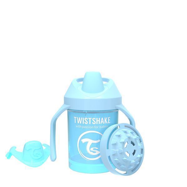 Twistshake sa ruckom 230ml plava